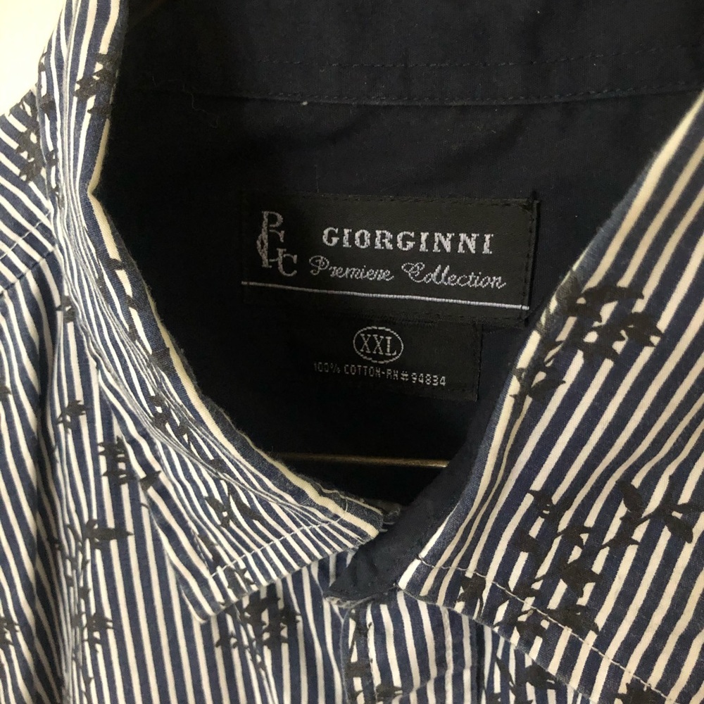 Georginni designer button up shirt